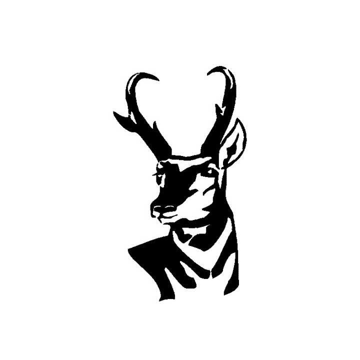 Antelope Decal Sticker V21 - DecalsHouse