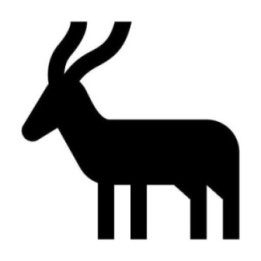 Antelope Decal Sticker V4 - DecalsHouse