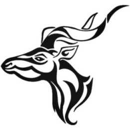Antelope Decal Sticker V5 - DecalsHouse
