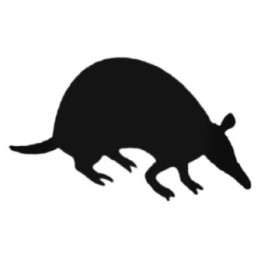 Armadillo Decal Sticker V19 - DecalsHouse