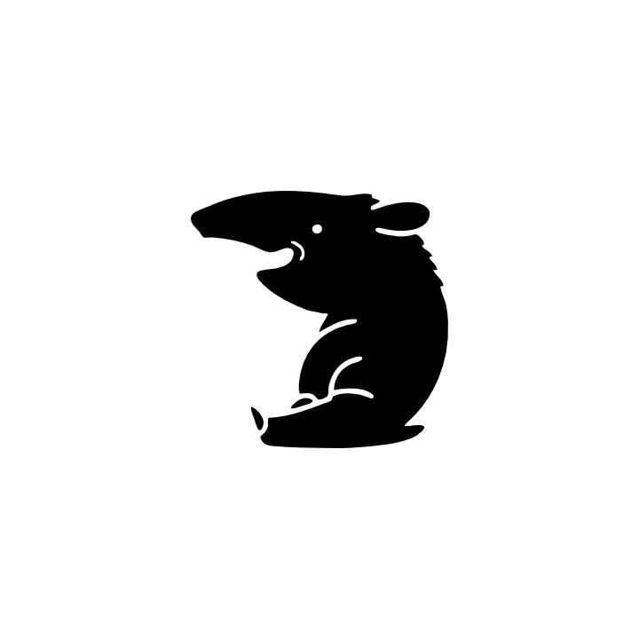 Armadillo Decal Sticker V20 - DecalsHouse