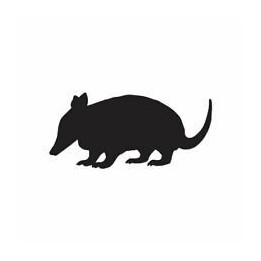 Armadillo Decal Sticker V23 - DecalsHouse