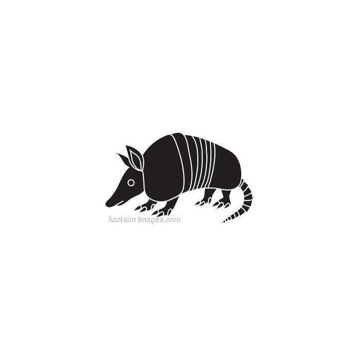 Armadillo Decal Sticker V34 - DecalsHouse