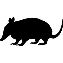 Armadillo Decal Sticker V4 - DecalsHouse