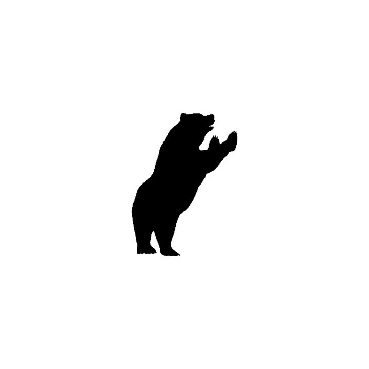 Bear Vinyl Decal Sticker V11 - DecalsHouse