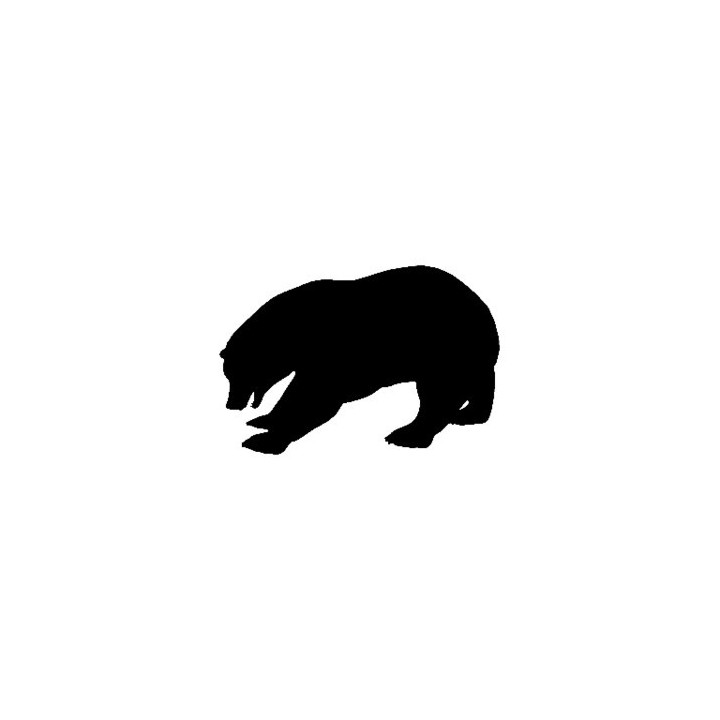 Bear Vinyl Decal Sticker V12 - DecalsHouse