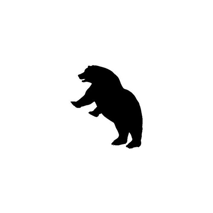 Bear Vinyl Decal Sticker V13 - DecalsHouse