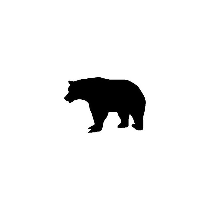 Bear Vinyl Decal Sticker V14 - DecalsHouse