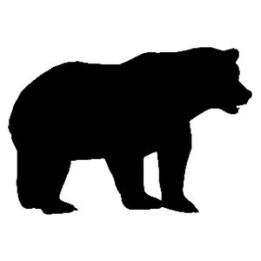 Bear Vinyl Decal Sticker V15 - DecalsHouse
