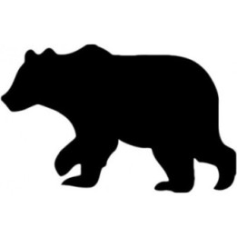 Bear Vinyl Decal Sticker V28 - DecalsHouse