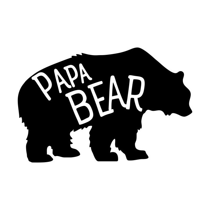 Bear Vinyl Decal Sticker V33 - DecalsHouse