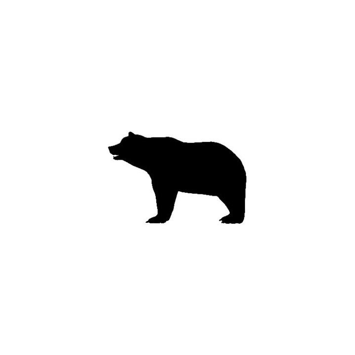 Bear Vinyl Decal Sticker V4 - DecalsHouse