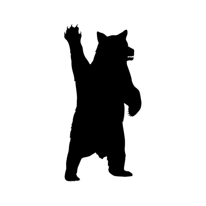Bear Vinyl Decal Sticker V42 - DecalsHouse