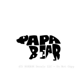 Bear Vinyl Decal Sticker V58 - DecalsHouse
