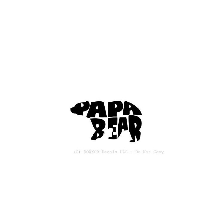 Bear Vinyl Decal Sticker V58 - DecalsHouse