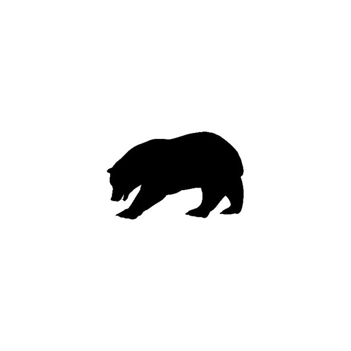 Bear Vinyl Decal Sticker V6 - DecalsHouse