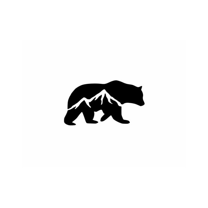 Bear Vinyl Decal Sticker V64 - DecalsHouse