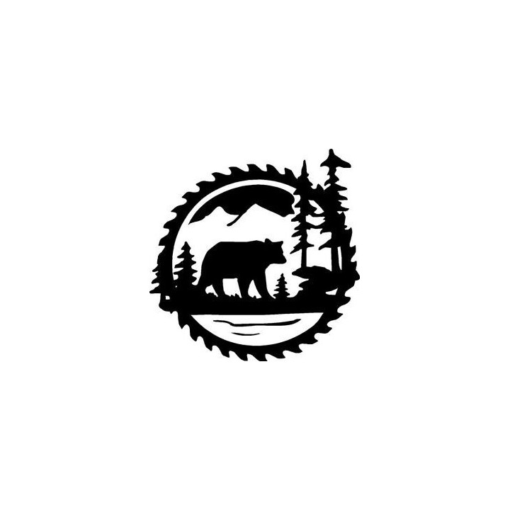 Bear Vinyl Decal Sticker V68 - DecalsHouse
