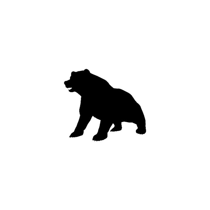 Bear Vinyl Decal Sticker V7 - DecalsHouse