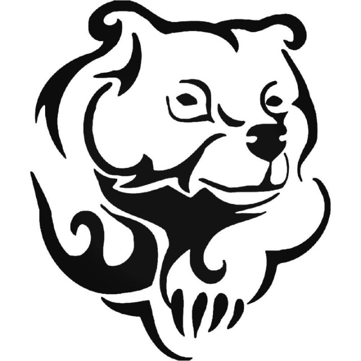 Bear Vinyl Decal Sticker V71 - DecalsHouse