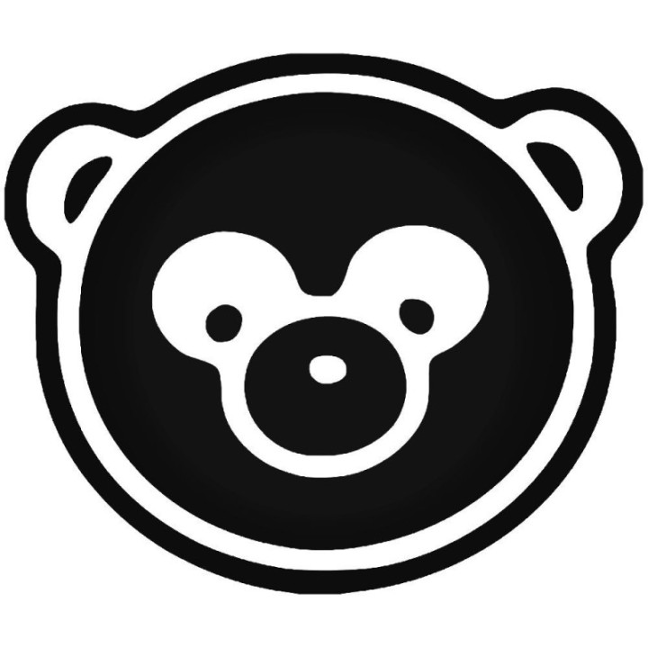 Bear Vinyl Decal Sticker V72 - DecalsHouse