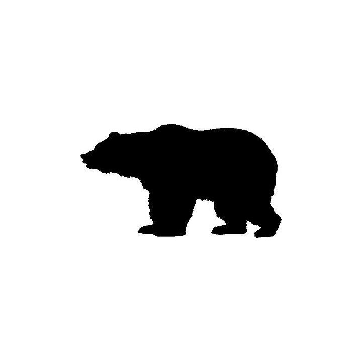 Bear Vinyl Decal Sticker V75 - DecalsHouse