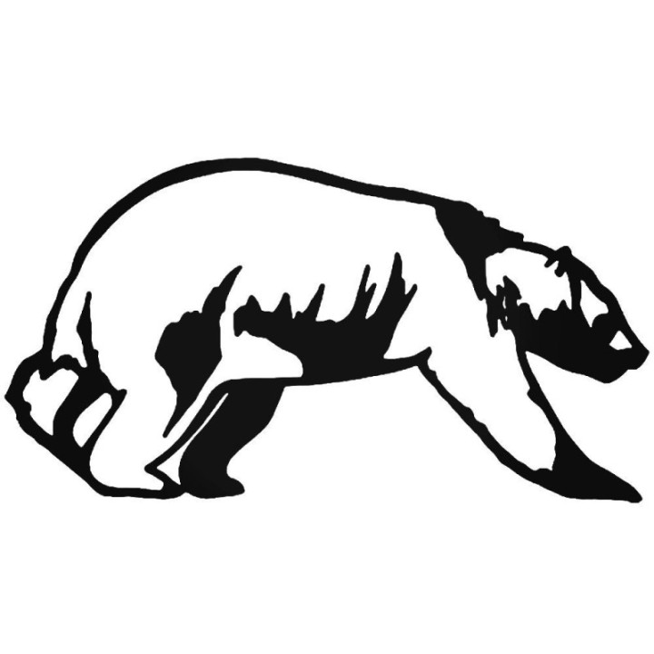 Bear Vinyl Decal Sticker V99 - DecalsHouse