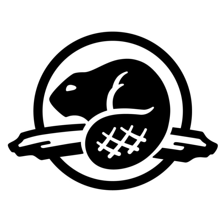 Beaver Decal Sticker V43 - DecalsHouse