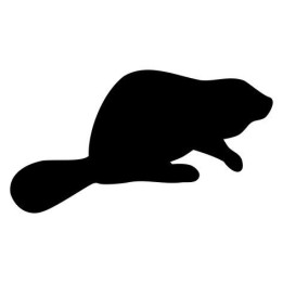 Beaver Decal Sticker V45 - DecalsHouse