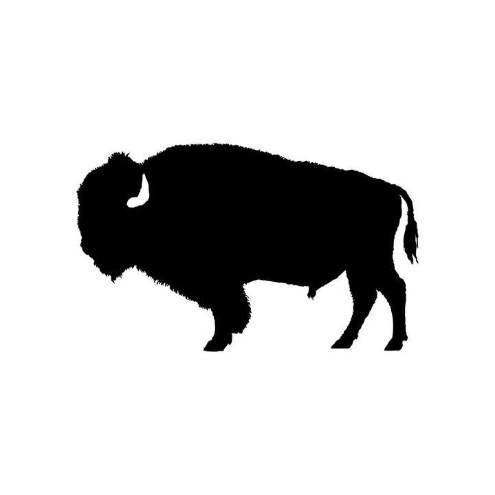 Bison Decal Sticker V25 - DecalsHouse