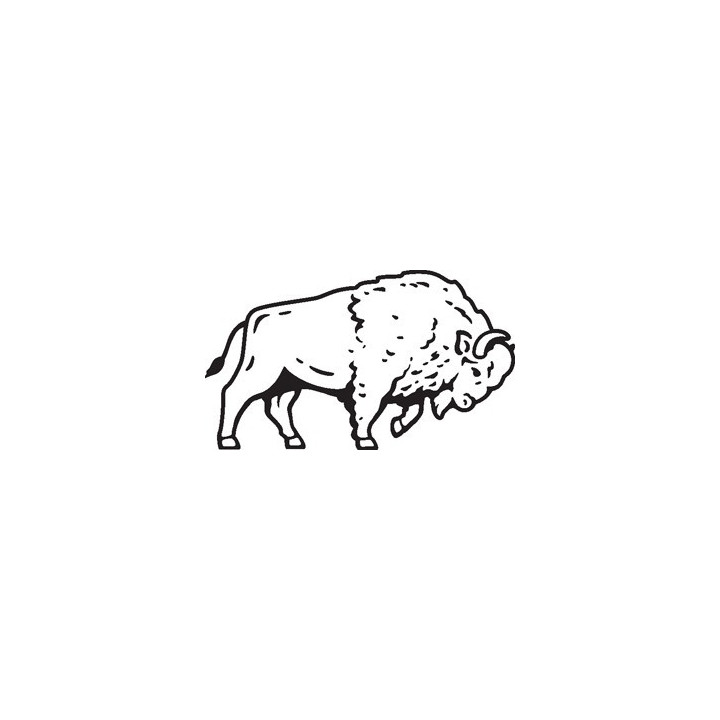Bison Decal Sticker V32 - DecalsHouse