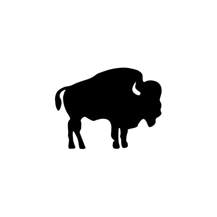 Bison Decal Sticker V4 - DecalsHouse
