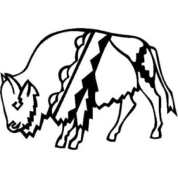 Bison Decal Sticker V41 - DecalsHouse