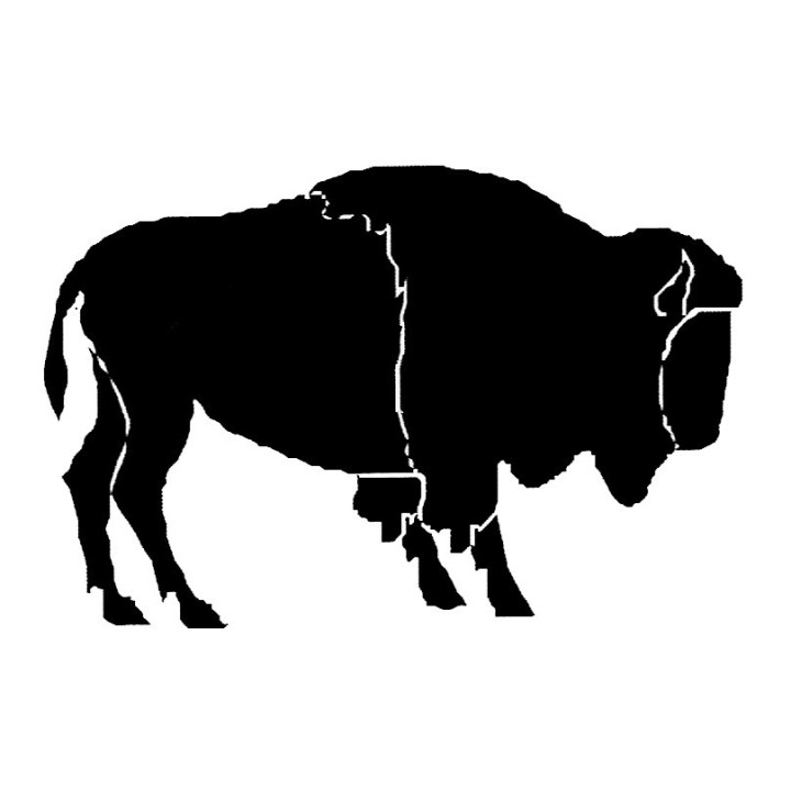 Bison Decal Sticker V42 - DecalsHouse