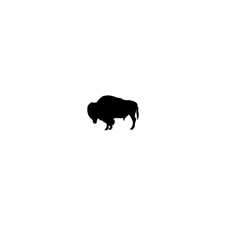 Bison Decal Sticker V44 - DecalsHouse