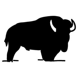 Bison Decal Sticker V7 - DecalsHouse
