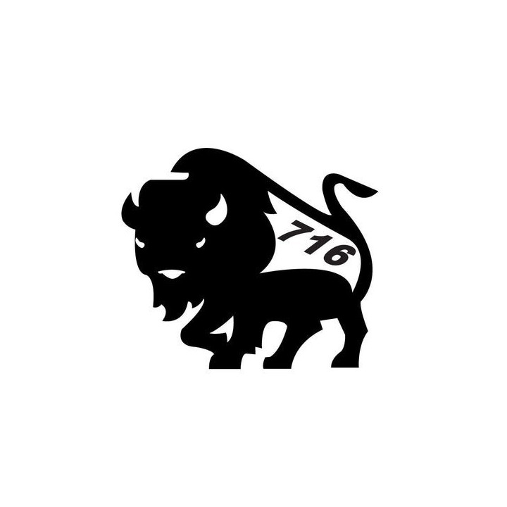Buffalo Vinyl Decal Sticker V6 - DecalsHouse
