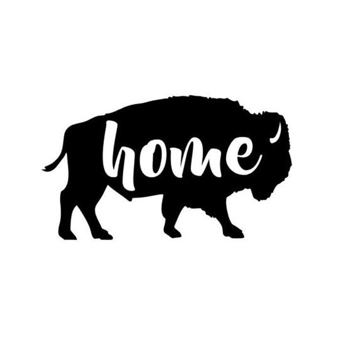 Buffalo Vinyl Decal Sticker V8 - DecalsHouse
