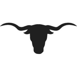 Longhorn Bull Stickers – Texas Cattle Cow Decals (2-Pack)