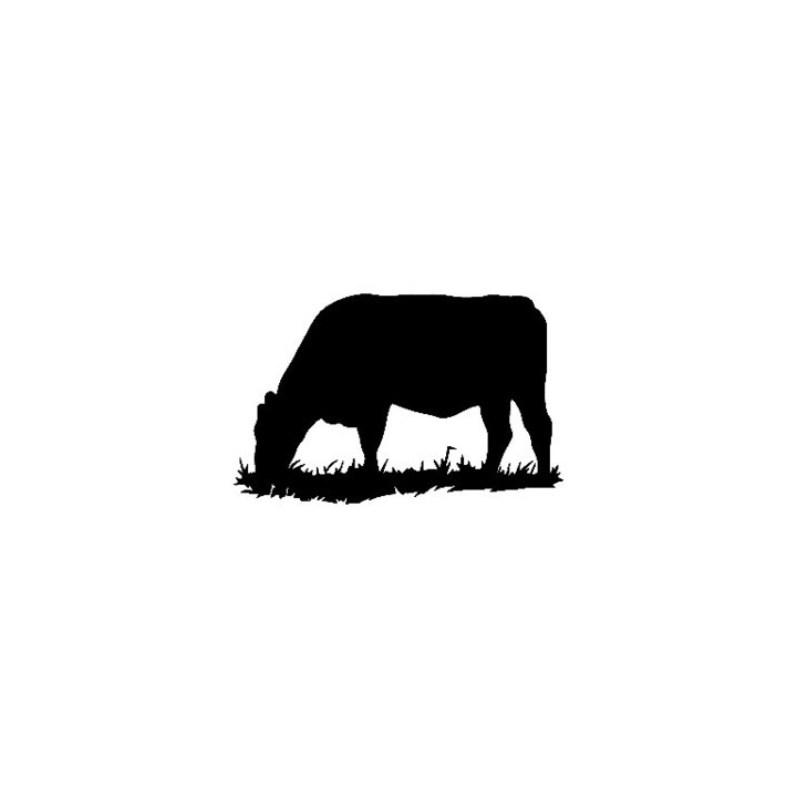Grazing Cow Stickers – Cattle Farm Animal Decals (2-Pack)