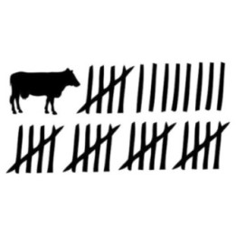 Cattle Tally Stickers – Ranch Livestock Decals (2-Pack)