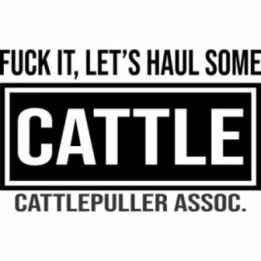 Haul Some Cattle Stickers – Cattlepuller Assoc. Decals (2-Pack)