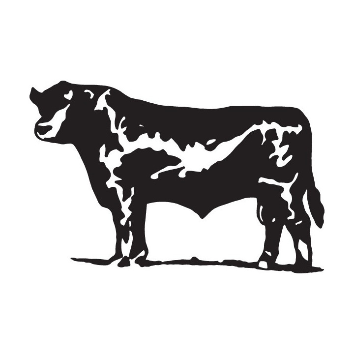 Cattle Cow Stickers – Farm Animal Decals (2-Pack)