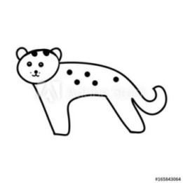 Cheetah Vinyl Decal Sticker V18 - DecalsHouse