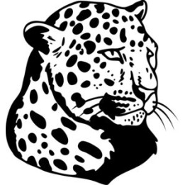 Cheetah Vinyl Decal Sticker V3 - DecalsHouse