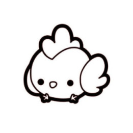 Cute Kawaii Chicken Stickers – Chibi Hen Decals (2-Pack)