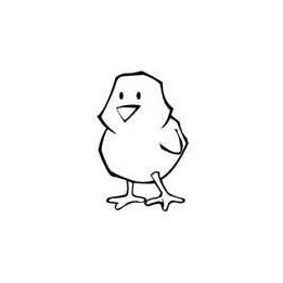 Baby Chick Stickers – Farm Animal Decals (2-Pack)