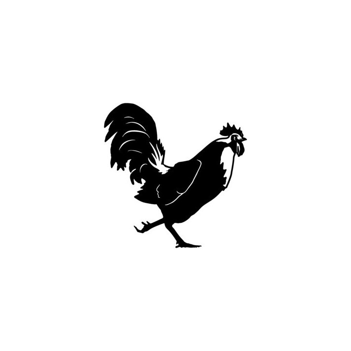 Rooster Chicken Stickers – Cockerel Decals (2-Pack)
