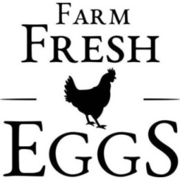Farm Fresh Eggs Stickers – Hen Smallholding Decals (2-Pack)