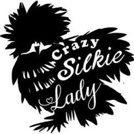 Crazy Silkie Lady Stickers – Silkie Chicken Decals (2-Pack)